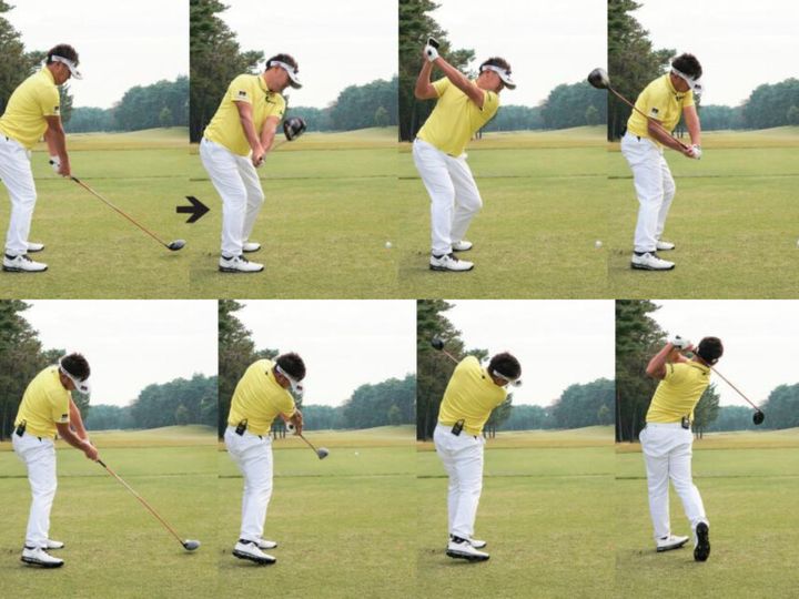 ヘッドスピードを落とさずにスイングする方法をレッスン！「手元を体の近くに…」