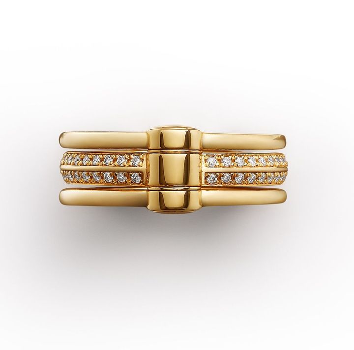 「アルケミー」リング（YG×ダイヤモンド）￥1,705,000