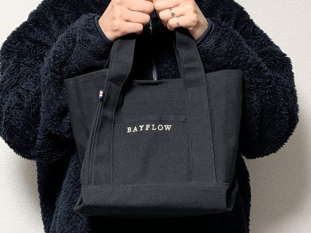 BAYFLOWトートバッグブラック