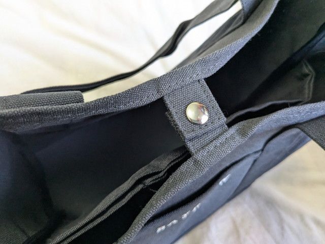 BAYFLOWトートバッグスナップボタン