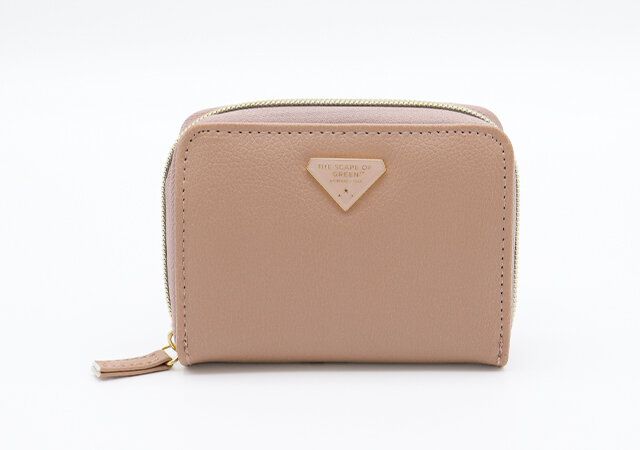スケープオブグリーンミニ財布ピンク
