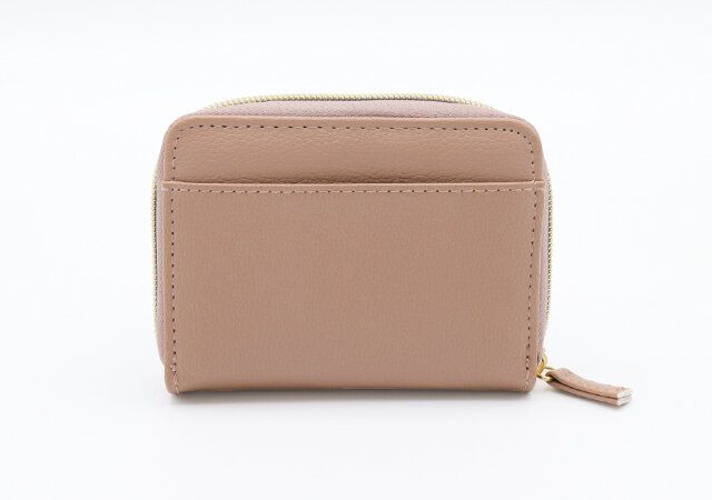 スケープオブグリーンミニ財布ピンク背面