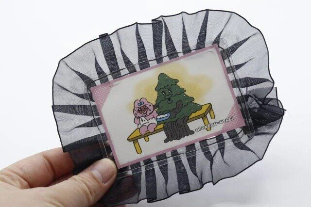 ダイソー 両面テープ付リボン ブラック