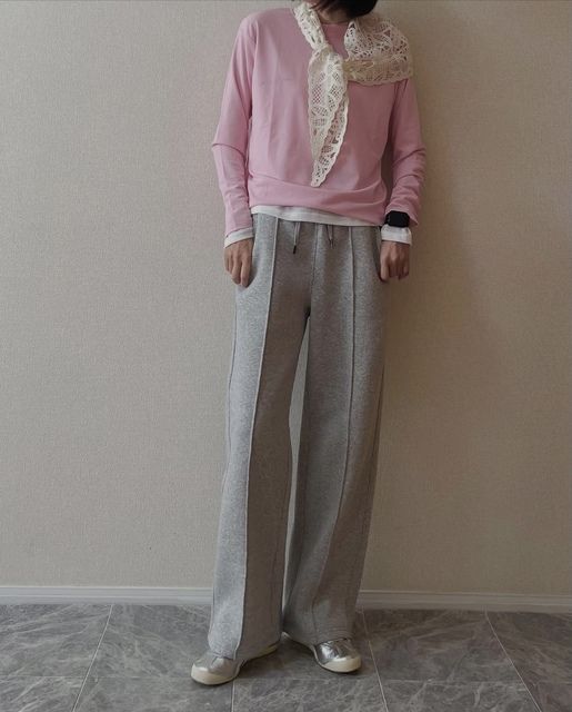 GUクロシェスカーフ1