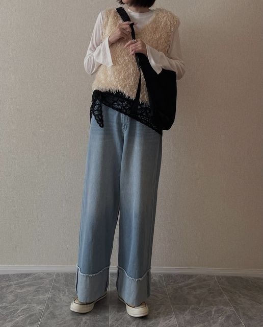 GUクロシェスカーフ5