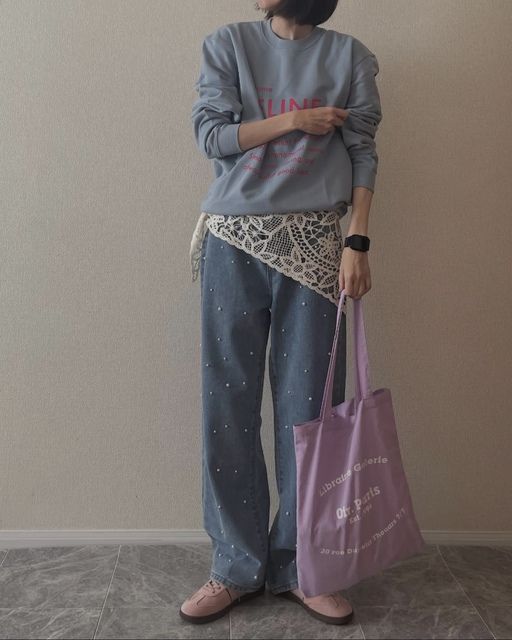 GUクロシェスカーフ2