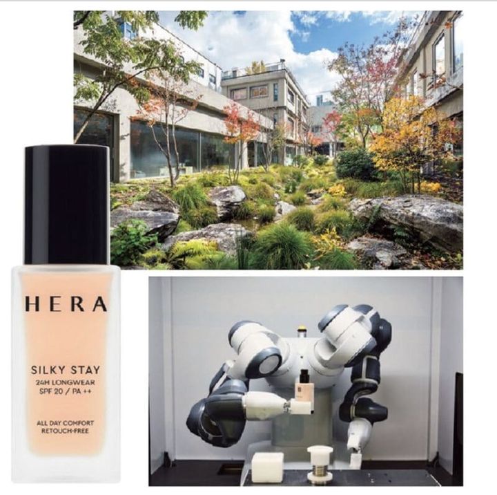 韓国のトレンドエリア、聖水洞のHERAのファンデ