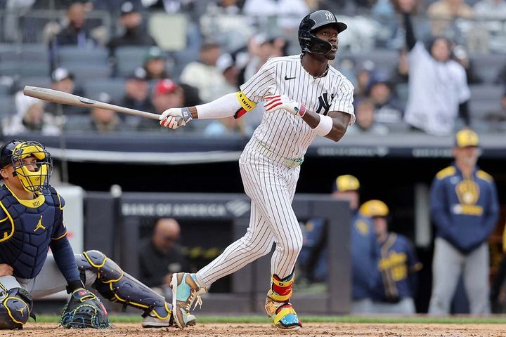 ヤンキースのジャズ・チザムJr.（C）ロイター