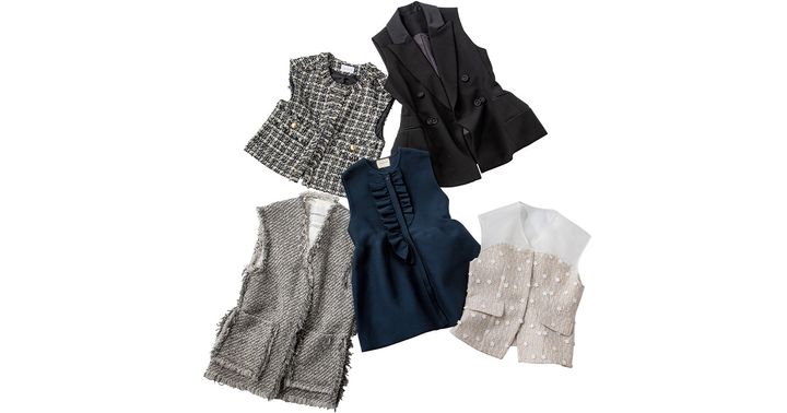 復職ママが愛用しているジレ5点