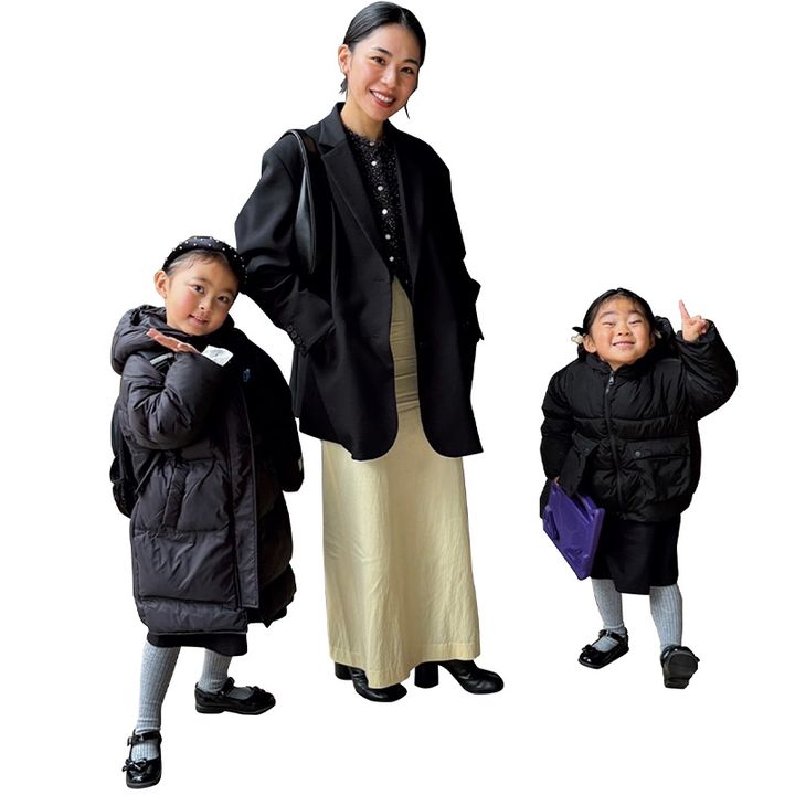 車で送迎ママの楽ちんコーデが参考になる