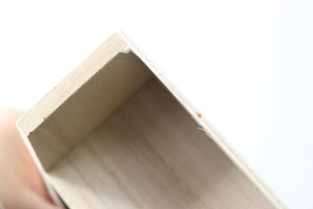 ダイソーの天然素材のインテリア収納ボックス（2段）