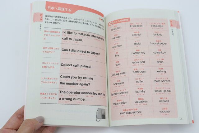 ダイソーの海外旅行の英会話6