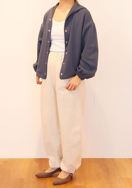 ユニクロユーのドライスウェットカーディガン長袖5