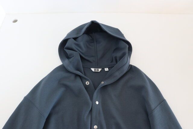 ユニクロユーのドライスウェットカーディガン長袖4