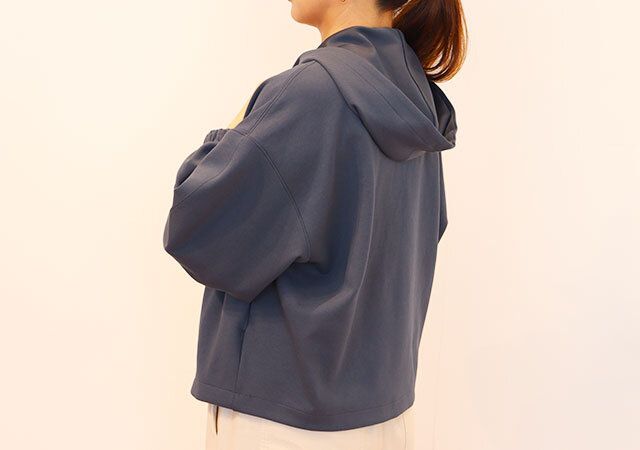 ユニクロユーのドライスウェットカーディガン長袖6