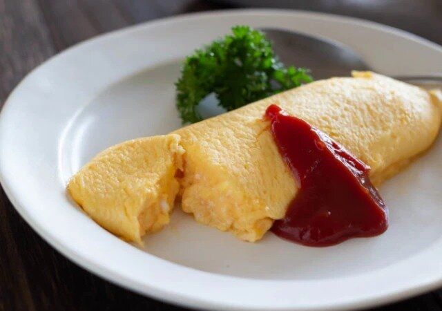 基本のオムレツ