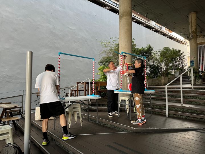 屋台の設計は、浜松のDIY集団「moc ollie」