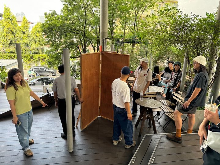 THE COMMONS Thonglor設営のひと幕