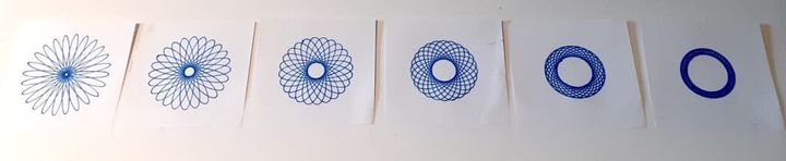 鉛筆を差し込む穴の位置だけを変えた場合