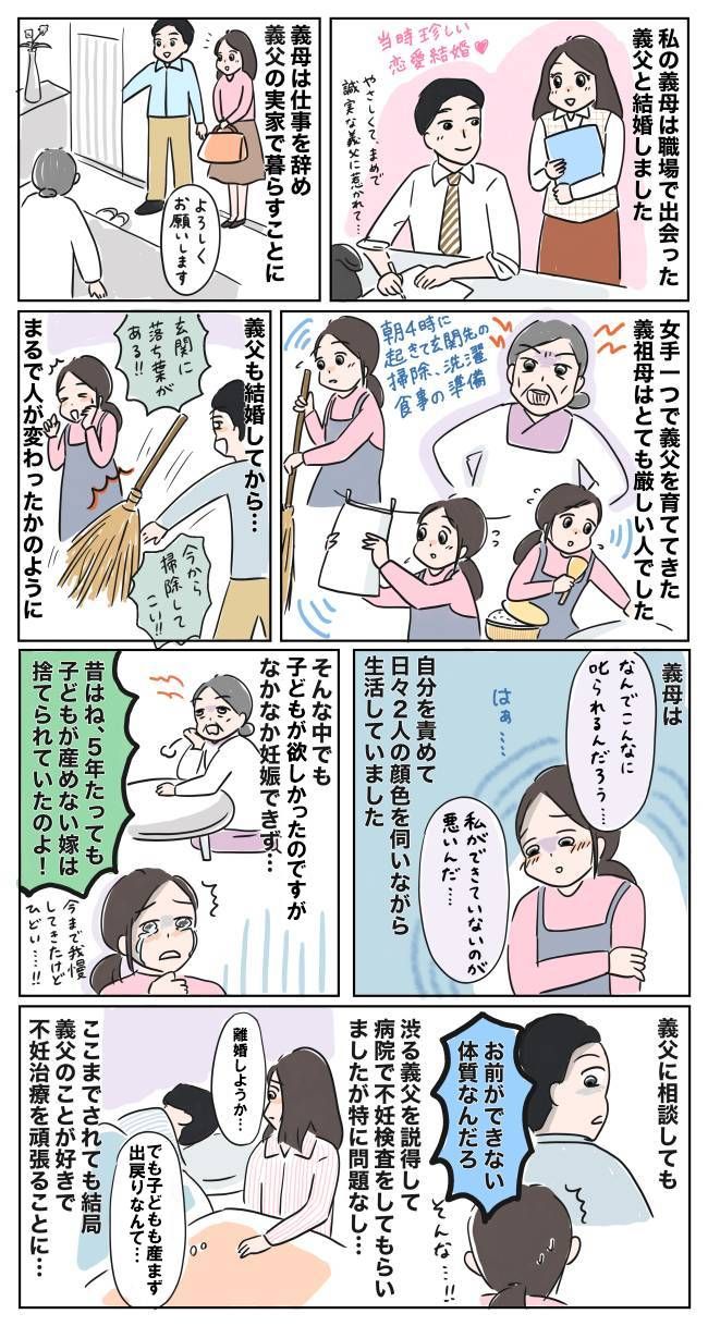 「子どもが産めない女は捨てられる」夫と義母に支配された壮絶な10年間。離婚を決断できた理由は