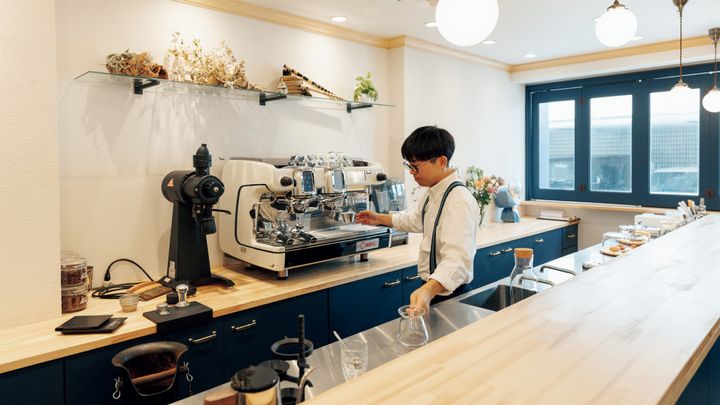 東京〈ハヤカワコーヒー〉店内