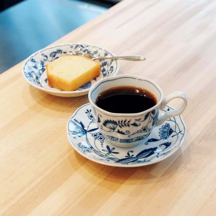 東京〈ハヤカワコーヒー〉コーヒー、ケイクシトロン