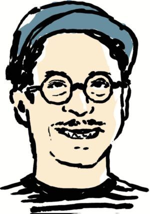 CARLOS ALONSO（カフェ経営、DJ、弁護士）のイラスト