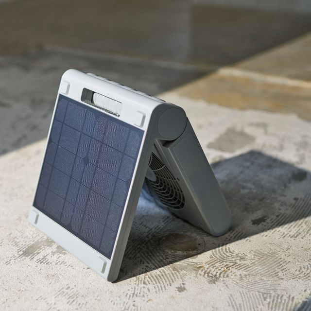 太陽光で充電できる扇風機