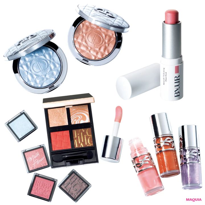 マキアージュのカスタマイズパレット、YSL新グロス、ケイトの冷感パウダーほか、今月注目の新作をチェック