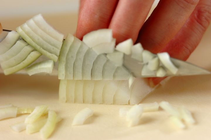 ジャーマンポテトスープの下準備1