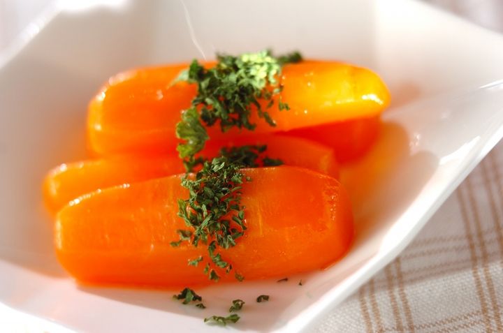 ニンジンのココナッツグラッセ