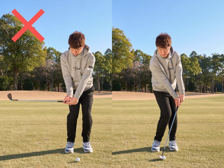 アプローチで手首を使ってない？「右腕の長さ」を意識して安定感を手に入れよう