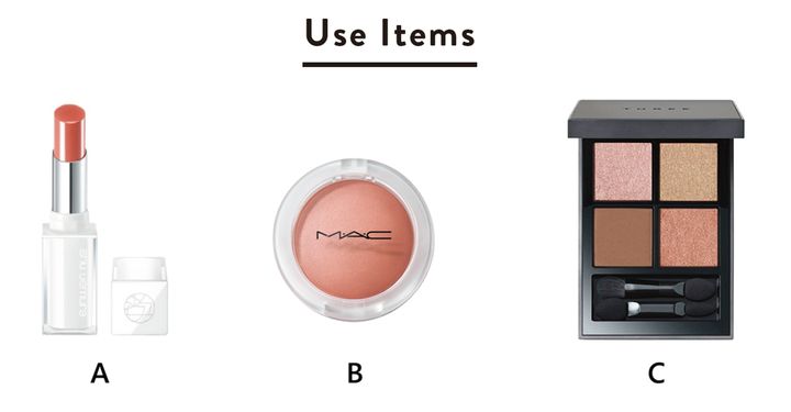 使用したアイテム3点