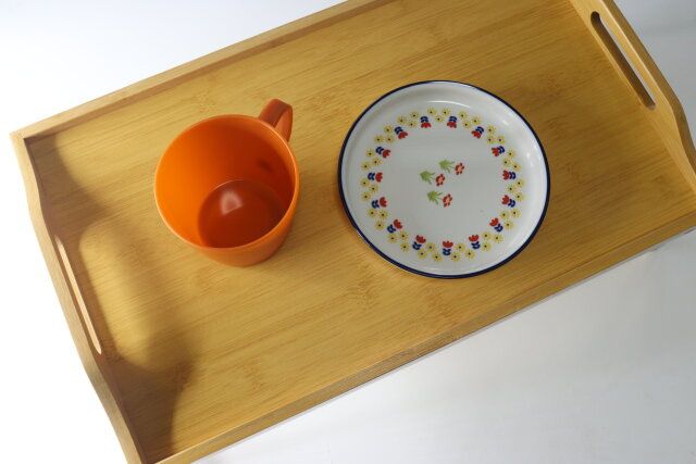 折り畳み式トレーテーブル 使用例