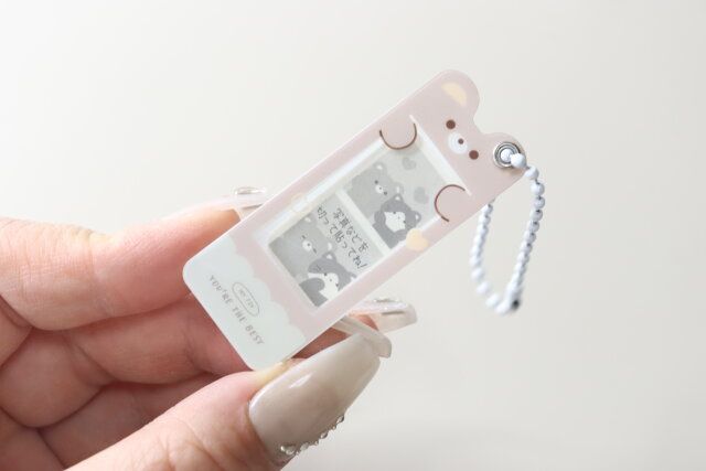 セリア フォトキーホルダー アニマル