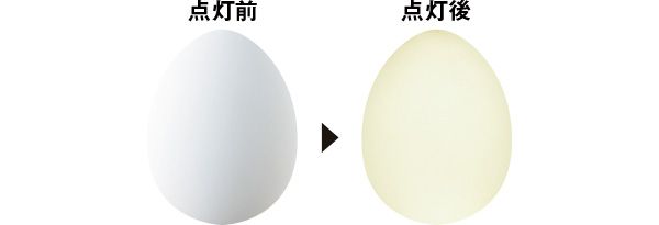 【TEST.1】Before 点灯前 点灯後