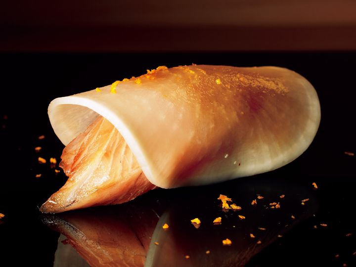 銀座『鮨 杉澤』のぶり大根