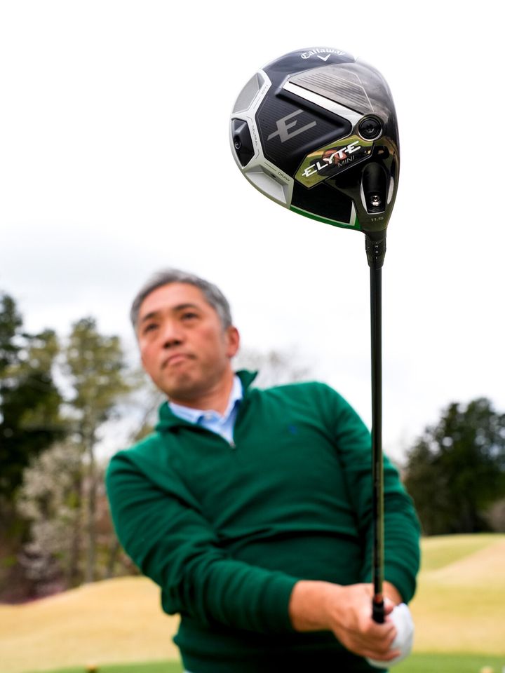 球が強い。弾き感がすごい。「飛んでいる！」を実感できるミニドライバー