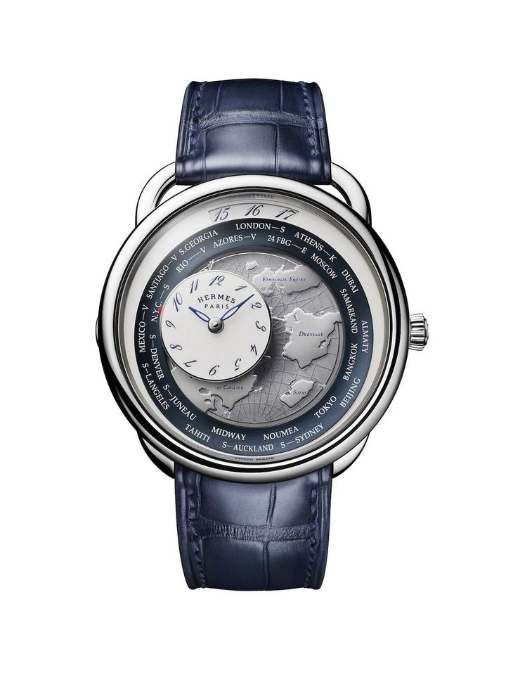 「アルソー ル タン ヴォヤジャー」ホワイトゴールド（WG、直径41mm、自動巻き）￥6,457,000（予定価格）2025年9月発売予定 ©Joël Von Allmen