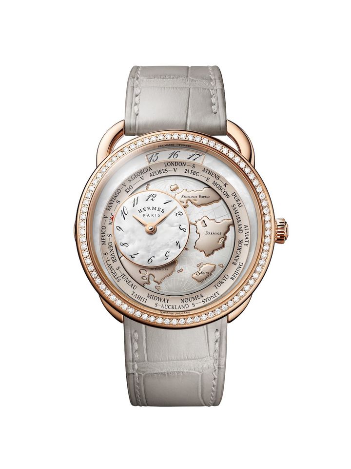 「アルソー ル タン ヴォヤジャー」ピンクゴールド ダイヤモンド付き（PG×ダイヤモンド、直径38mm、自動巻き）￥6,446,000（予定価格）2025年9月発売予定 ©Joël Von Allmen