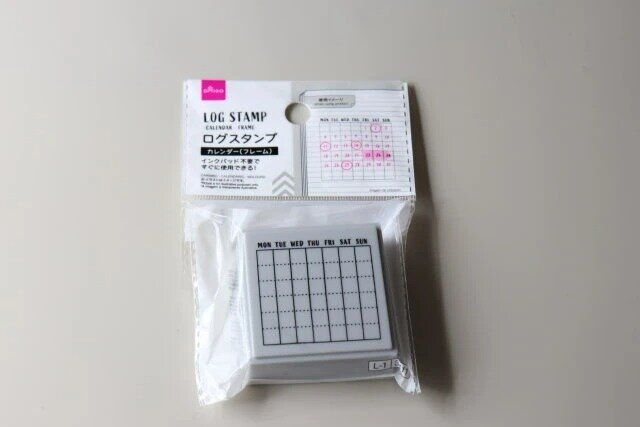 ダイソー ログスタンプ（カレンダー、フレーム） パッケージ