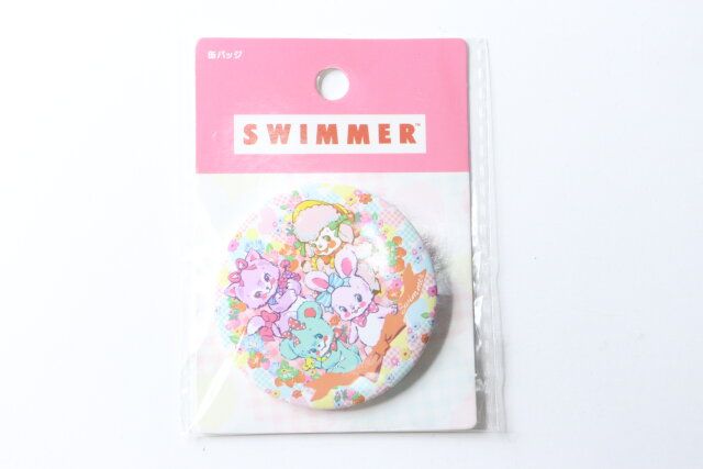 セリアのSWIMMER 缶バッジ Kawaiiのパッケージ