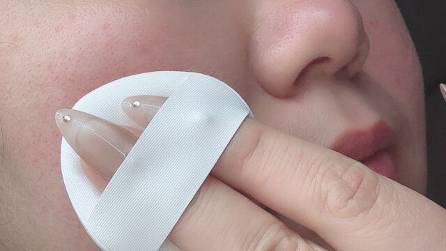 マルチメイクアップパフ 使用例