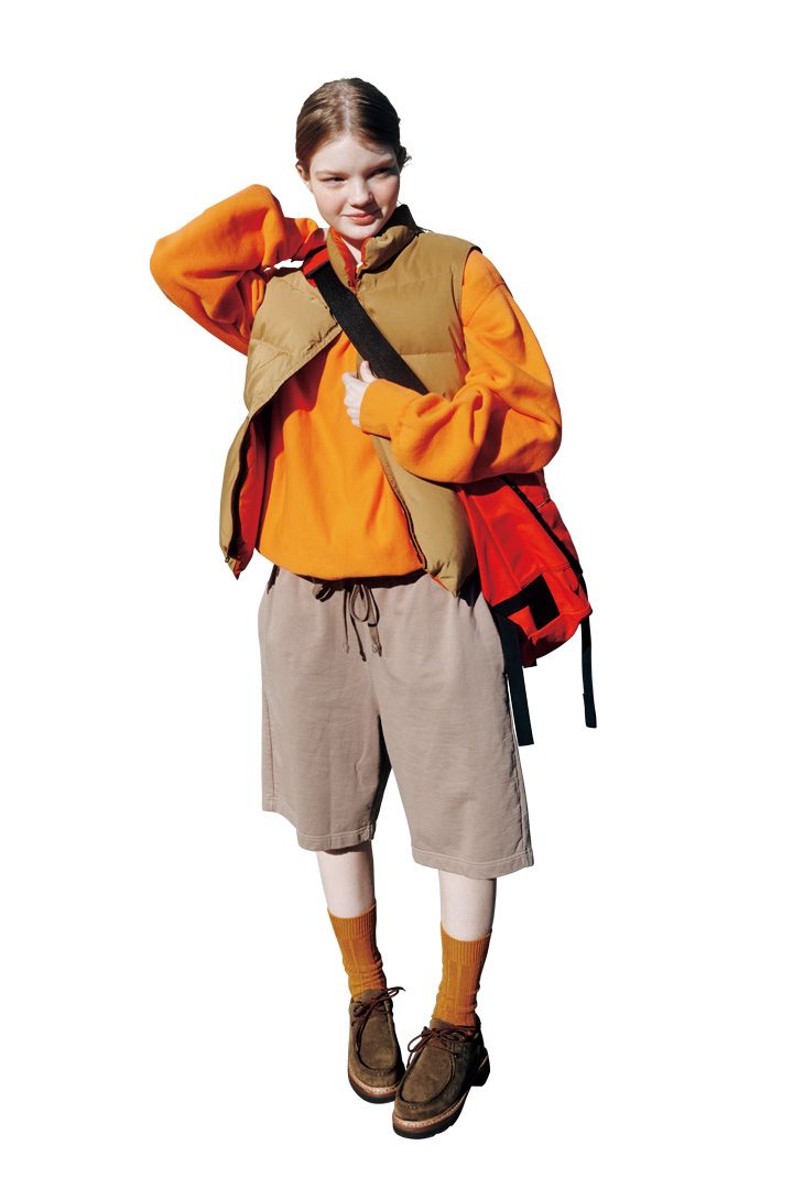 肌寒い春の始まり。アイテムを重ねるときは同系色にして【本日のFUDGE GIRL-4月7日】