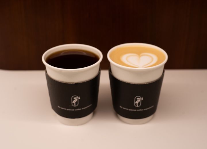 トップレベルのバリスタによるコーヒー