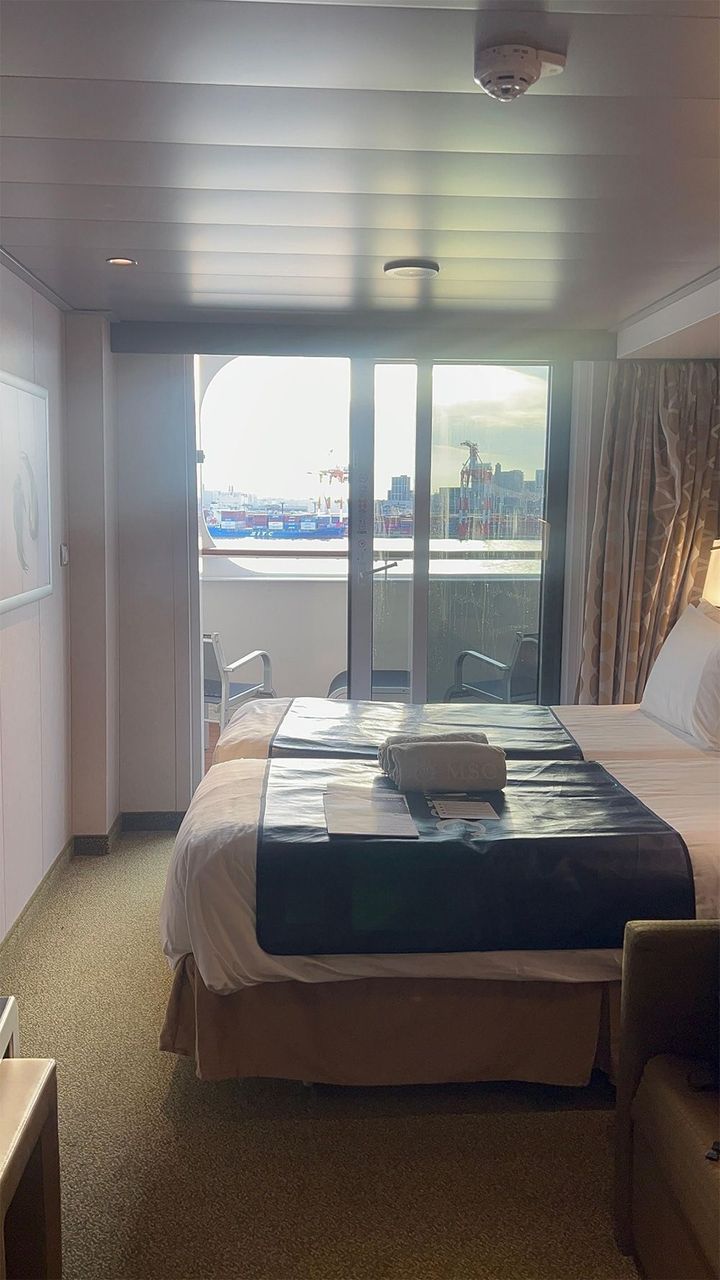 MSCの海の見える部屋