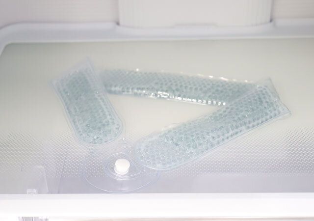 つぶつぶ保冷剤ネック用 冷却