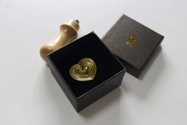 セリア スタンプ保管用箔押しBOX MA-1764