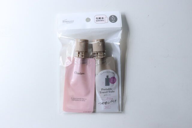 コンパクトなつめかえパウチ10mL2P パッケージ