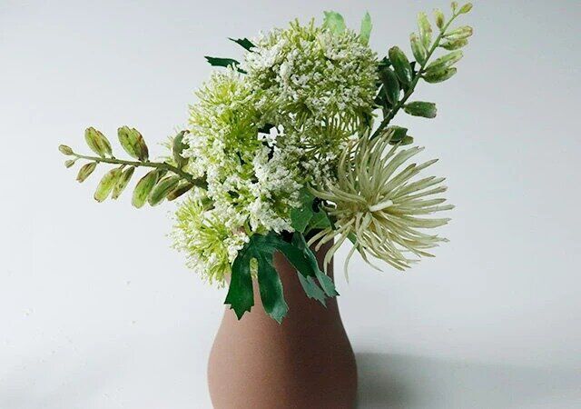 ダイソー ディルフラワー ピンクッション（ラスティック）